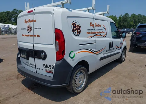 2021 Ram Promaster City Tradesman z USA, uszkodzony, nr VIN ZFBHRFAB0M6U49938